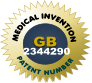 MEDICAL INVENTION PATENT NUMBER GB  2344290