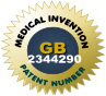 MEDICAL INVENTION PATENT NUMBER GB  2344290
