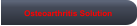 Osteoarthritis Solution